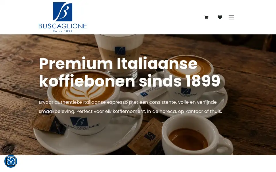Screenshot of buscaglione.nl