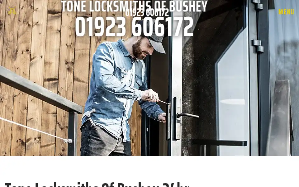 Screenshot of busheylocksmiths.com