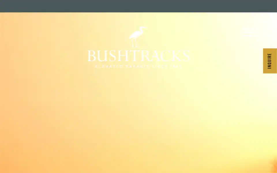 Screenshot of bushtracks.com