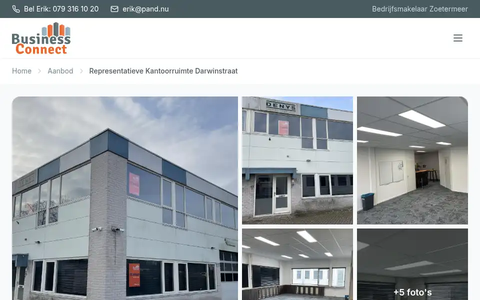 Screenshot of business-connect.nl