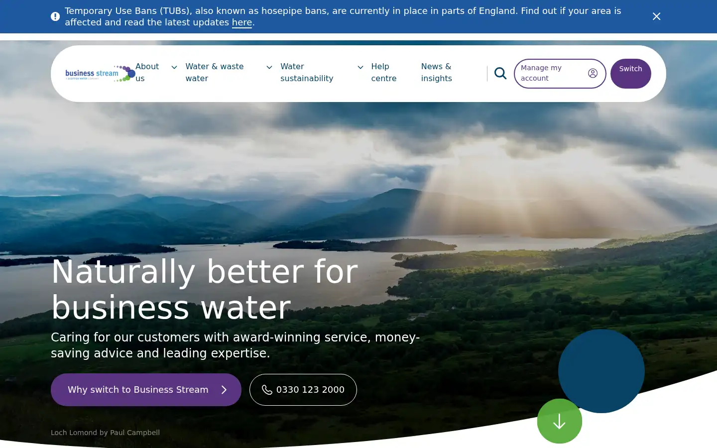 Screenshot of business-stream.co.uk