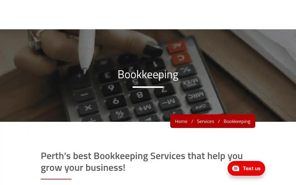 Screenshot of businessadvisoryperth.com.au