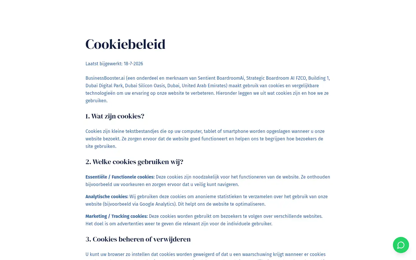 Screenshot of businessbooster.ai