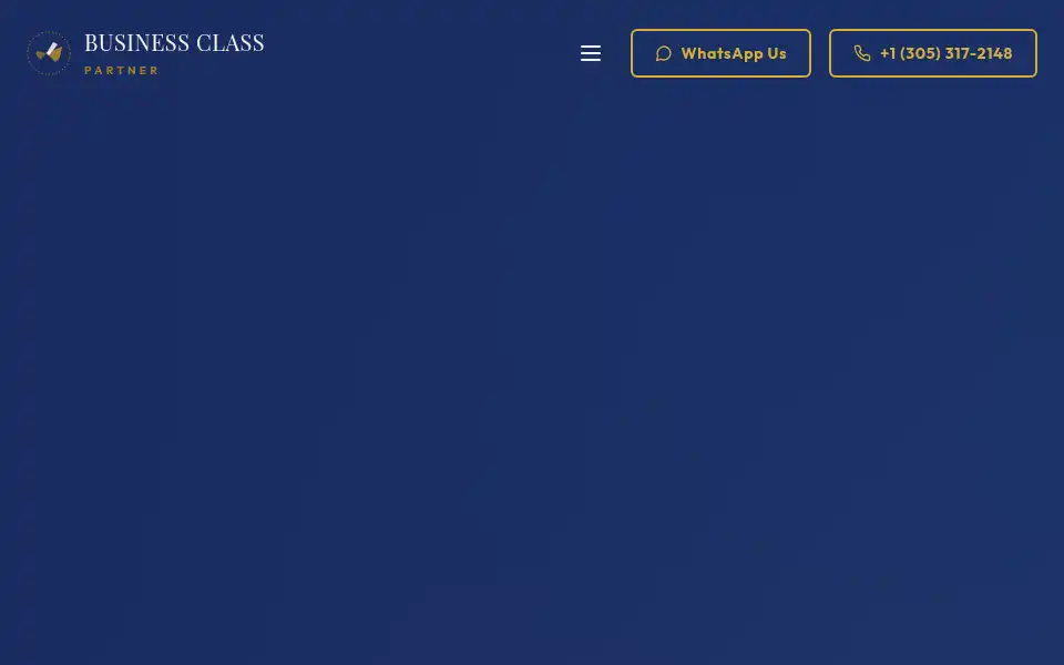 Screenshot of businessclasspartner.com