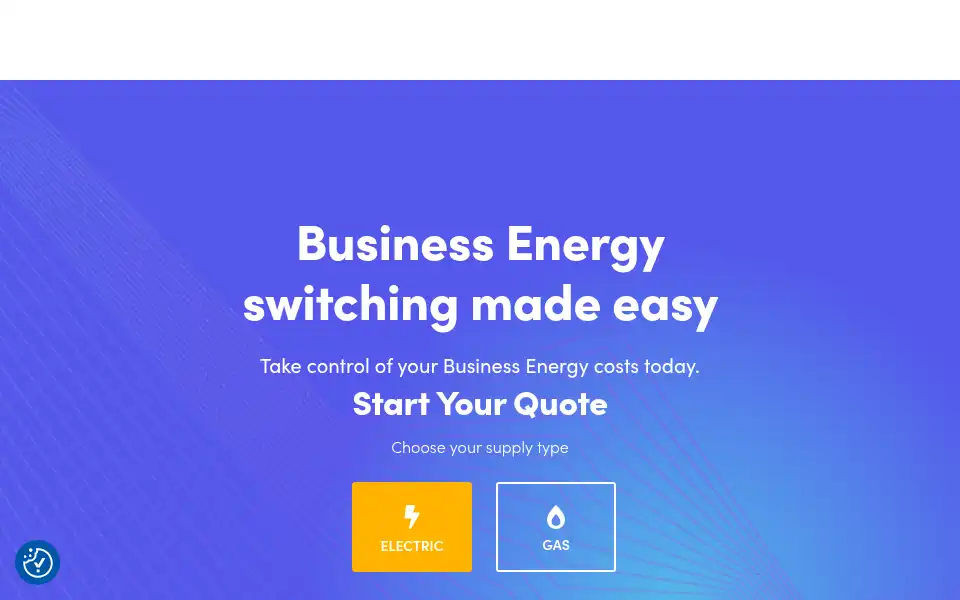 Screenshot of businessenergyquotes.com
