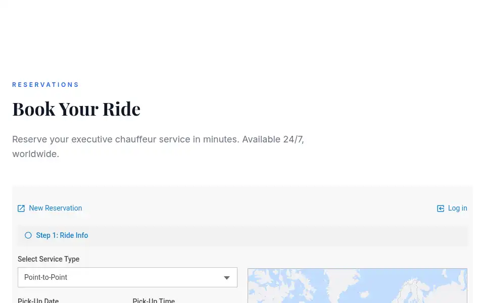 Screenshot of businesslimohouston.com