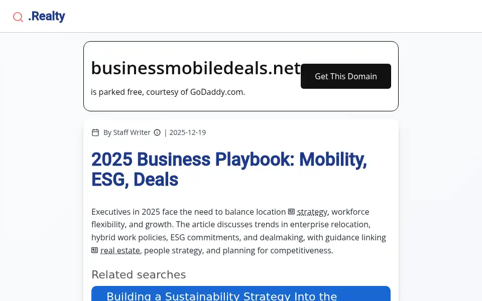 Screenshot of businessmobiledeals.net