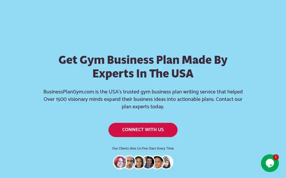 Screenshot of businessplangym.com