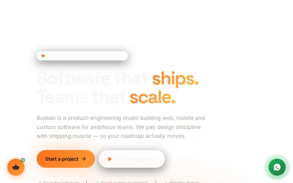 Screenshot of buskan.online