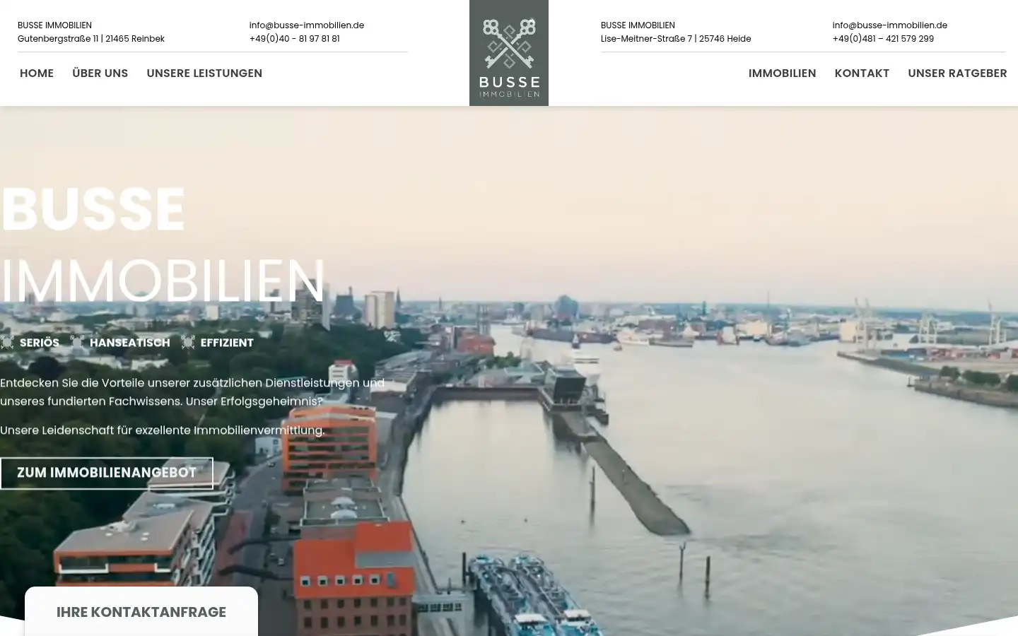 Screenshot of busse-immobilien.de