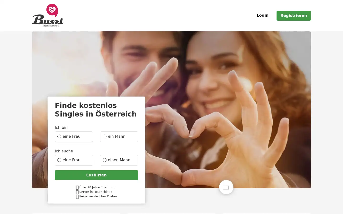 Screenshot of bussi.at