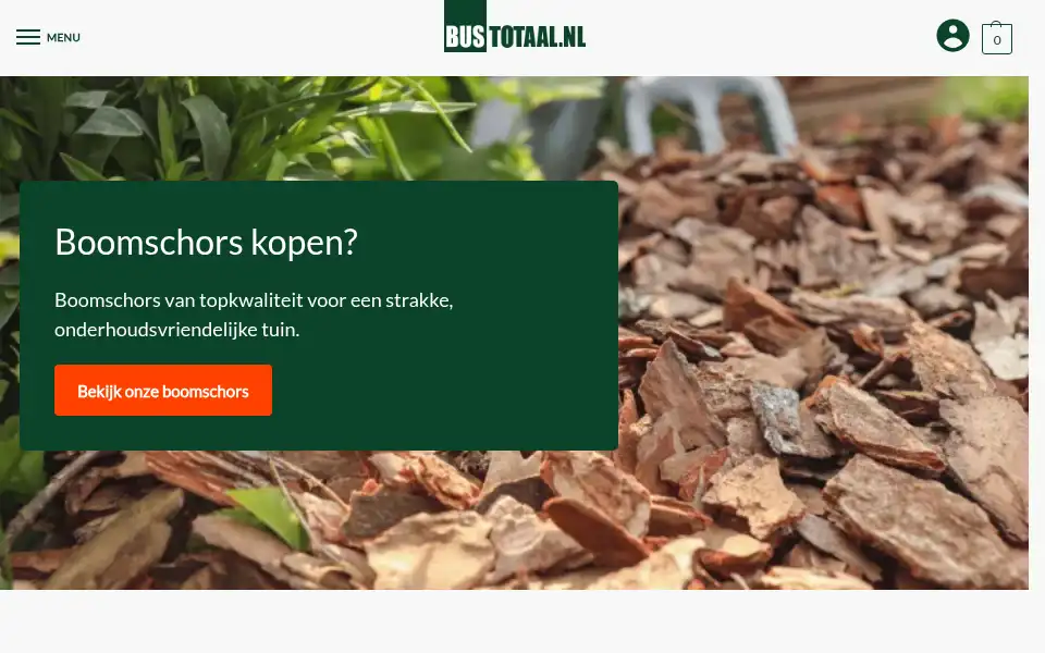 Screenshot of bustotaal.nl