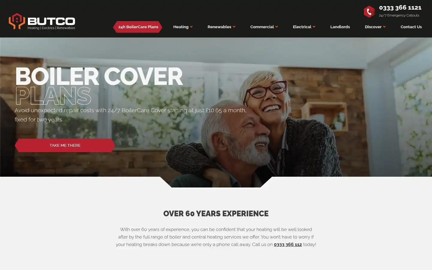 Screenshot of butco.com