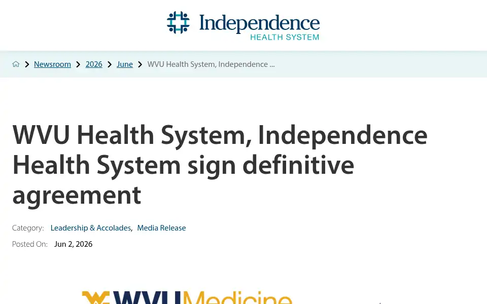 Screenshot of butlerhealthsystem.org