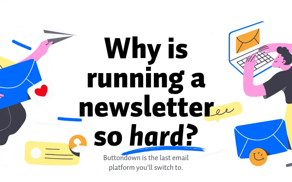 Screenshot of buttondown.email