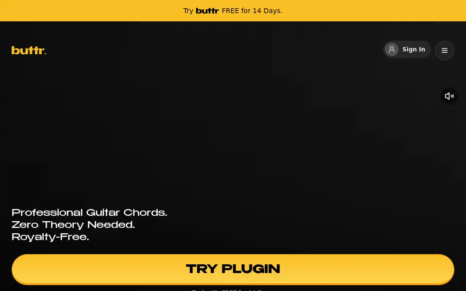 Screenshot of buttrfx.com