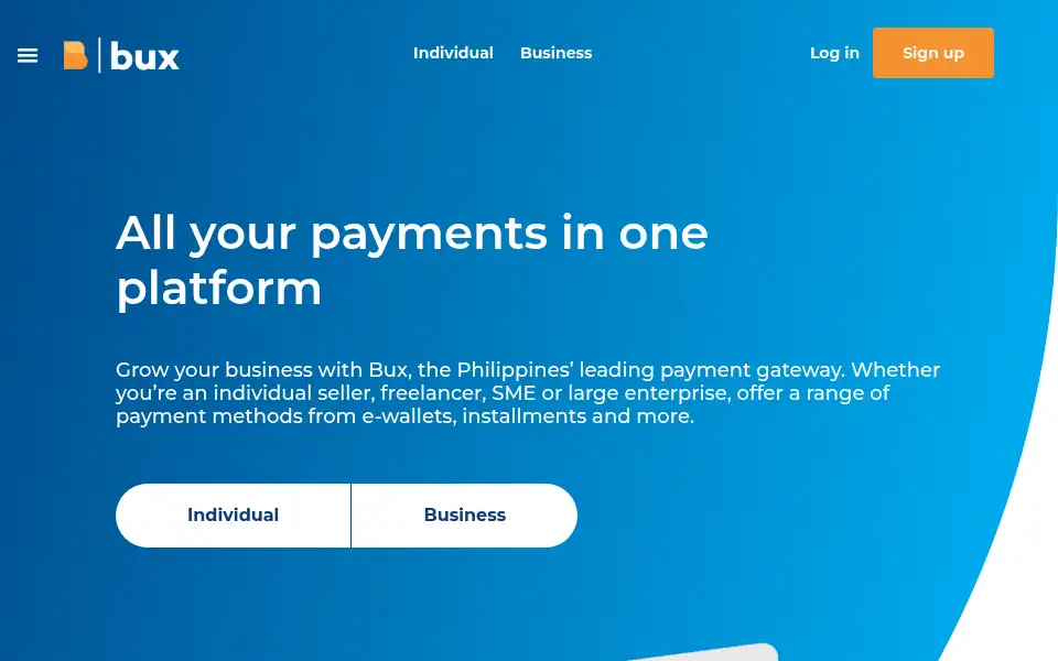 Screenshot of bux.ph