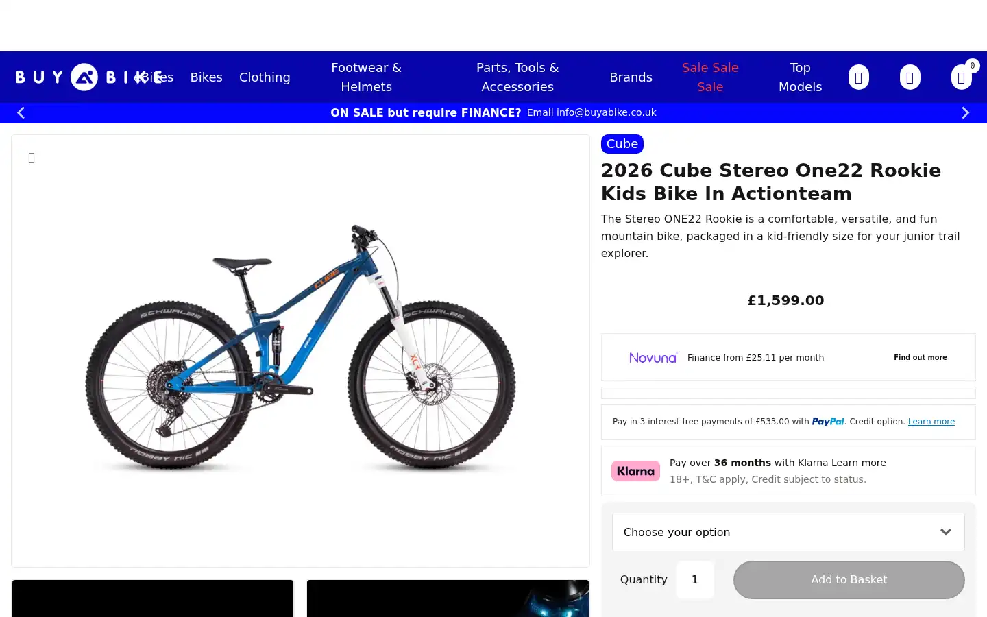 Screenshot of buyabike.co.uk