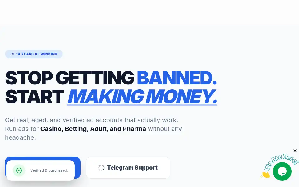 Screenshot of buyaccount.online