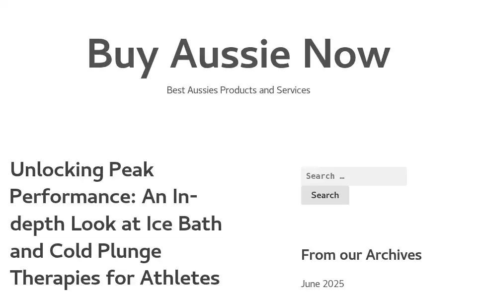 Screenshot of buyaussienow.com.au