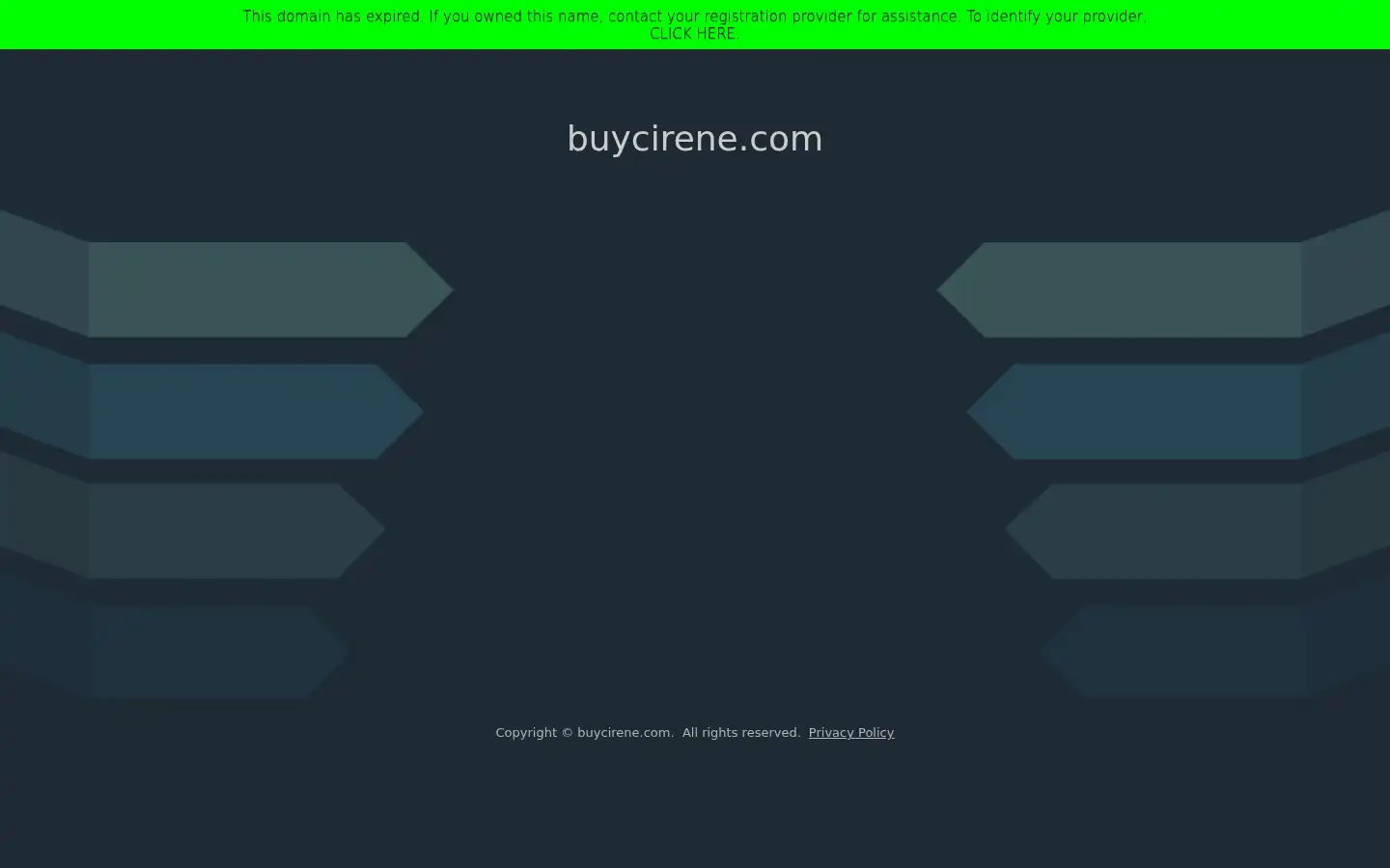 Screenshot of buycirene.com