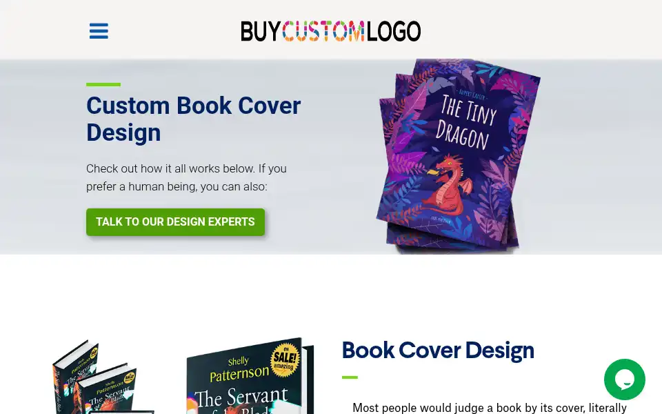 Screenshot of buycustomlogo.com