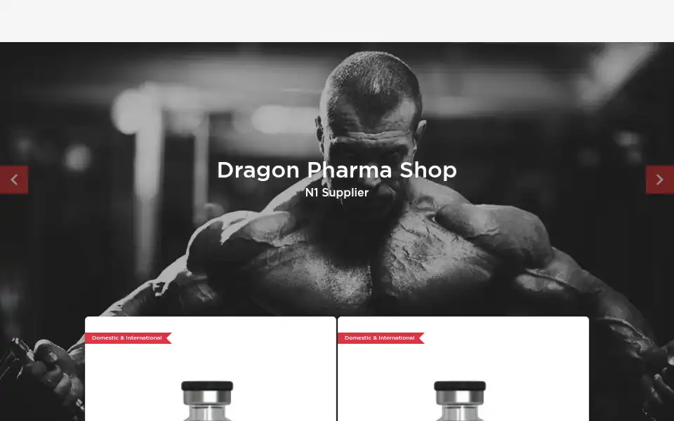 Screenshot of buydragonpharma.com