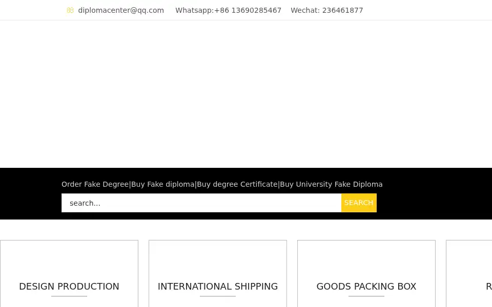 Screenshot of buyfakediploma.com