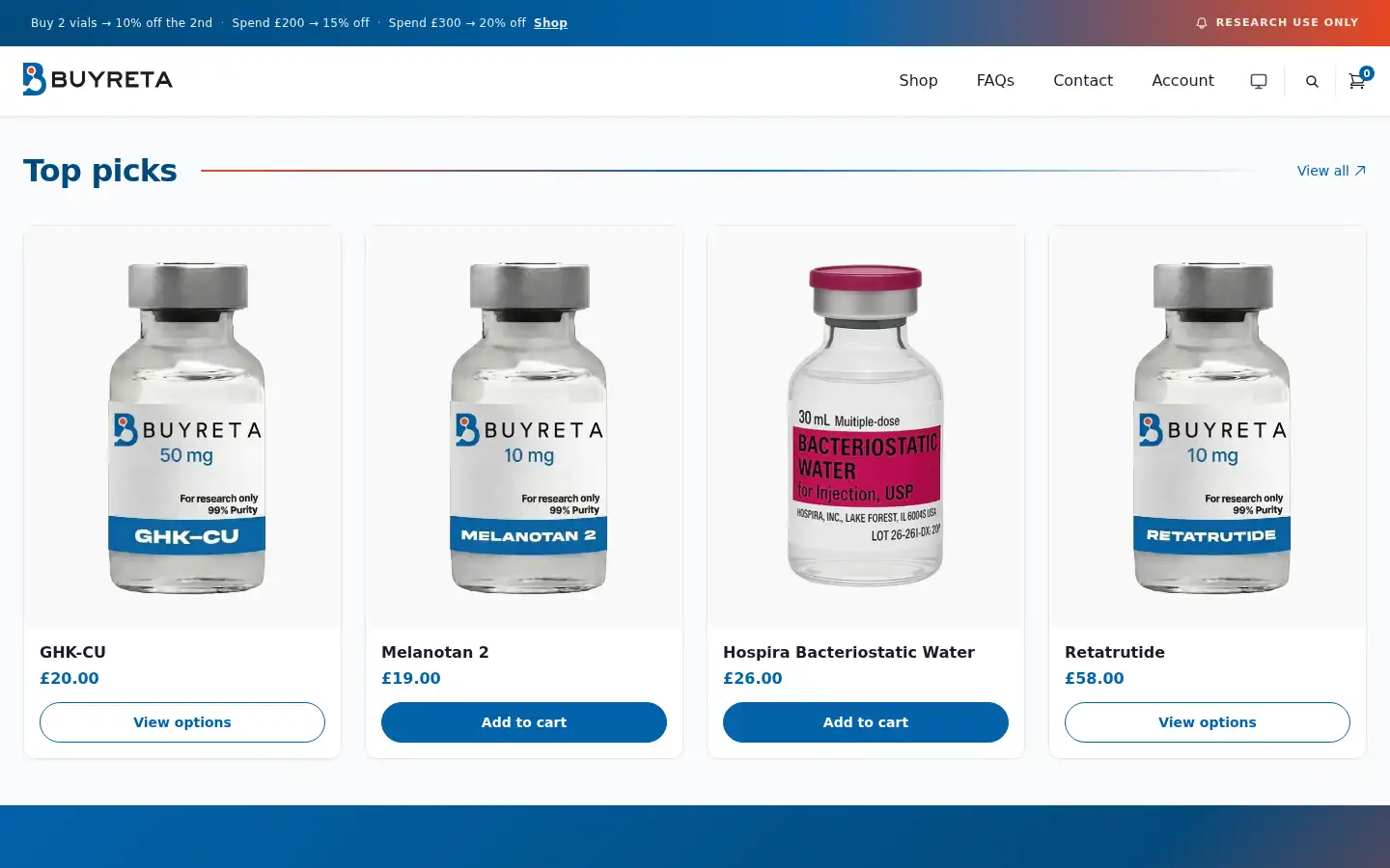 Screenshot of buyreta.eu
