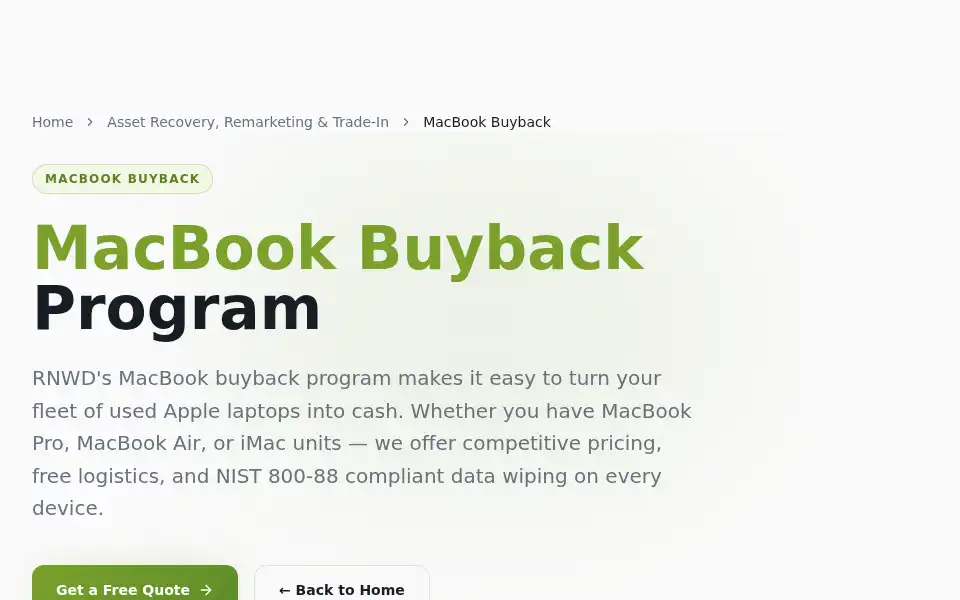 Screenshot of buyrnwd.com