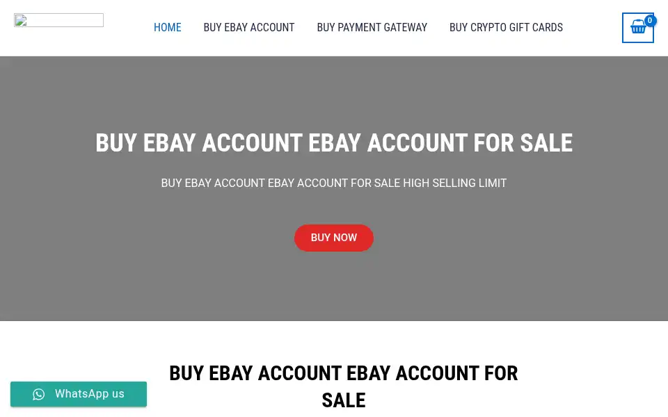 Screenshot of buystealthaccount.com