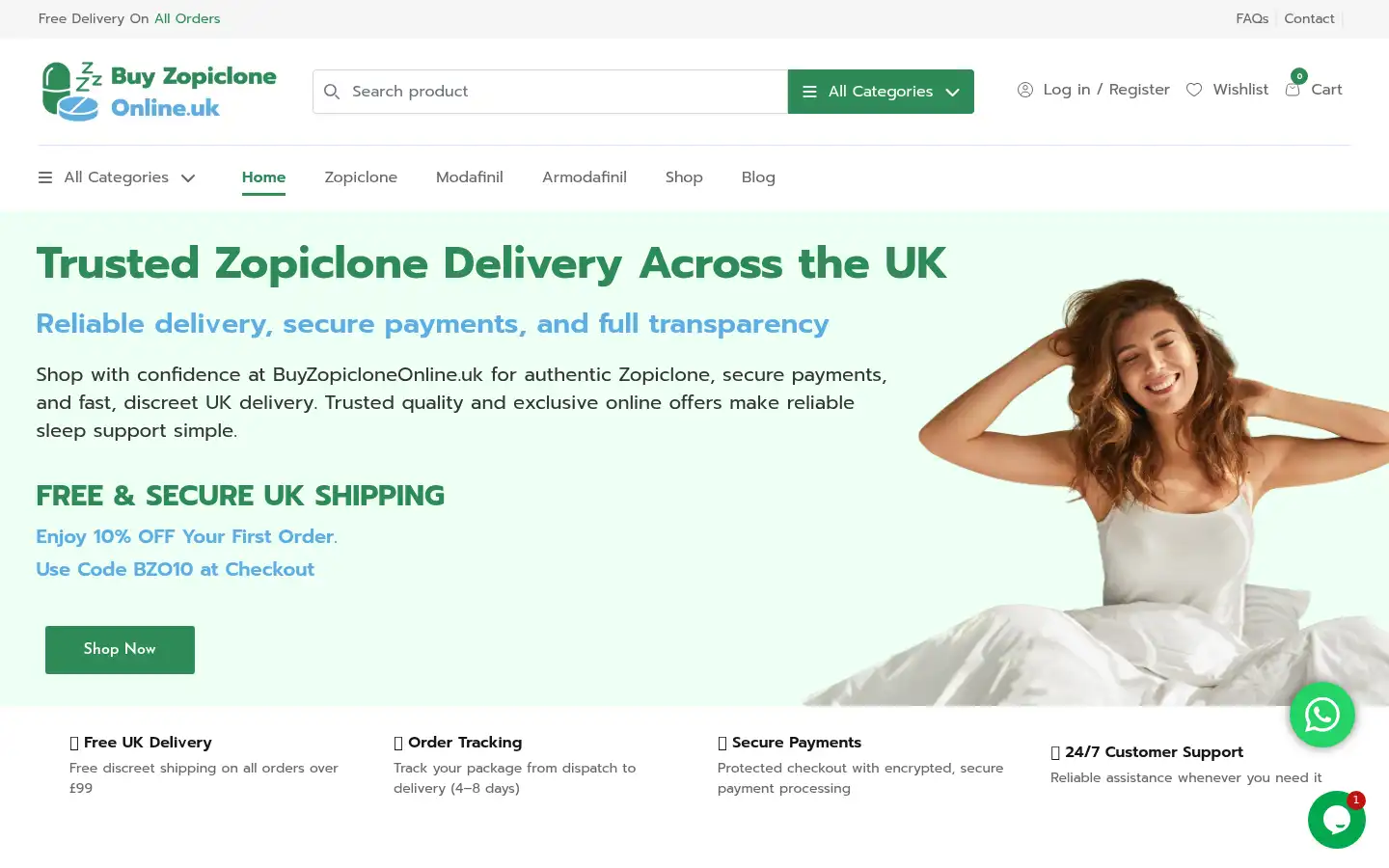 Screenshot of buyzopicloneonline.uk