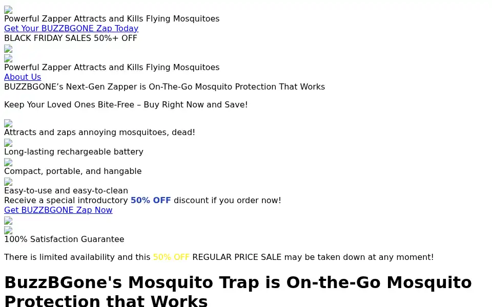 Screenshot of buzzbgone.com