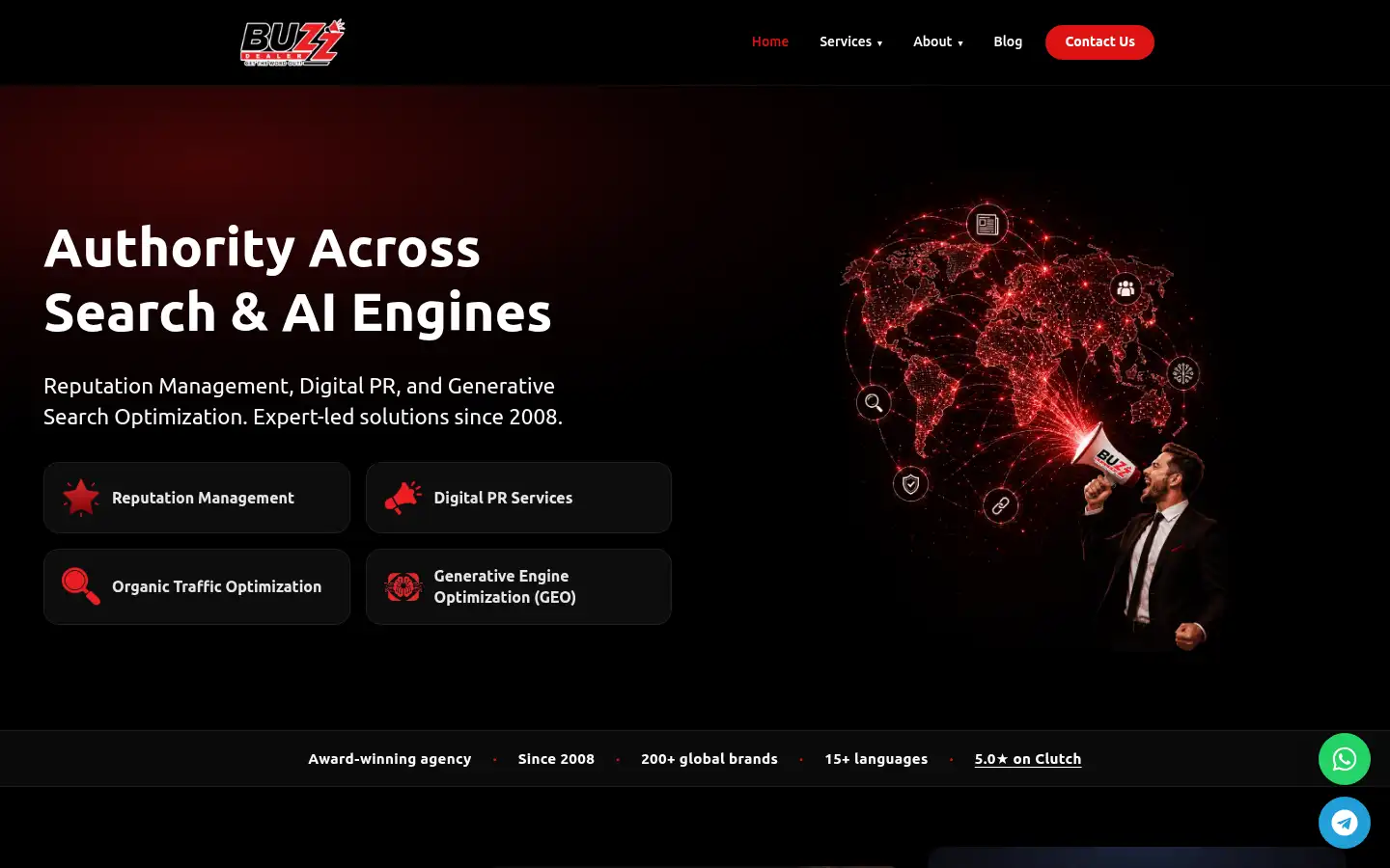 Screenshot of buzzdealer.com