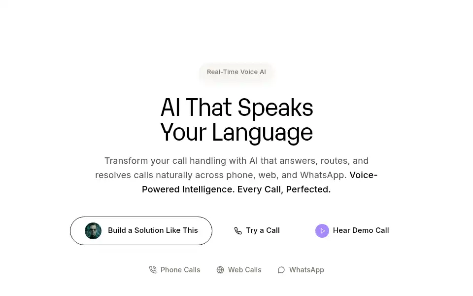 Screenshot of buzzi.ai