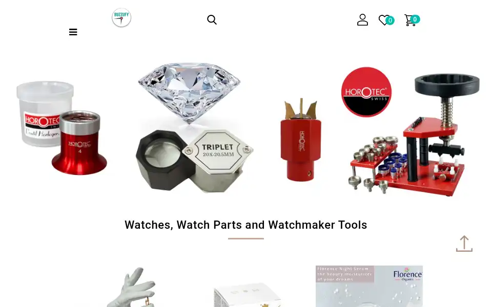 Screenshot of buzzufy.com