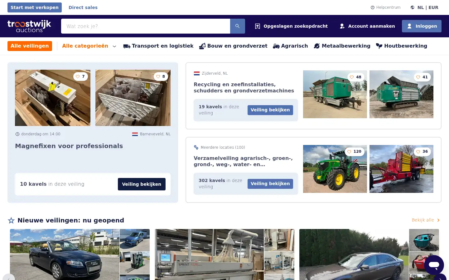 Screenshot of bva-auctions.com