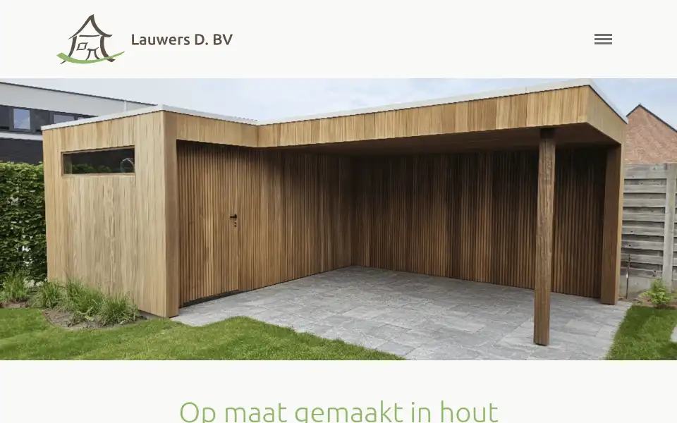 Screenshot of bvbalauwers.be