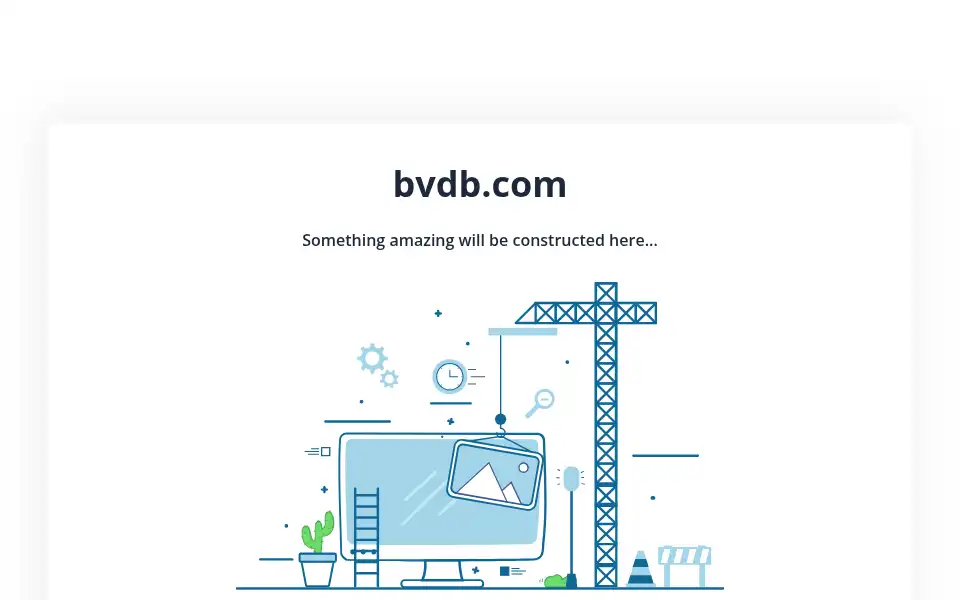 Screenshot of bvdb.com
