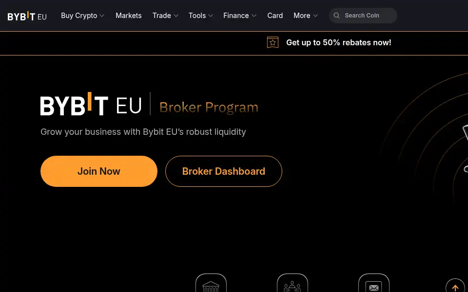 Screenshot of bybit.nl