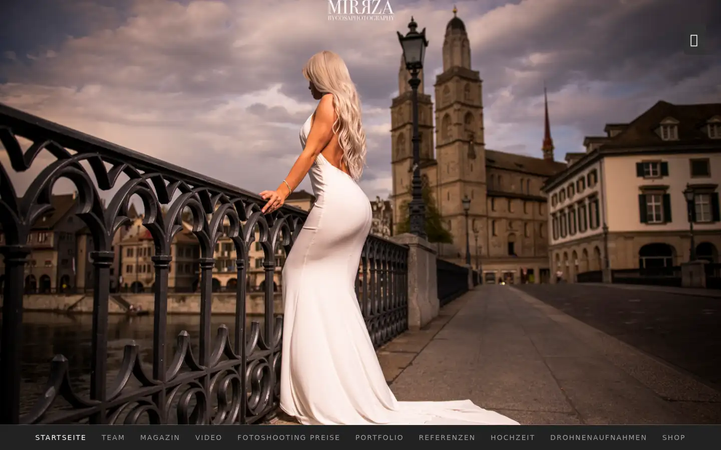 Screenshot of bycosaphotography.ch