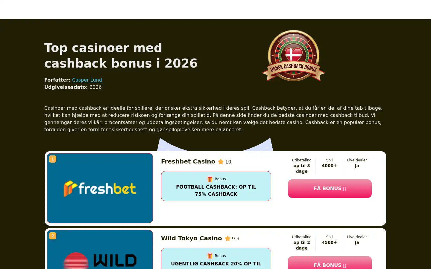 Screenshot of bycow.dk