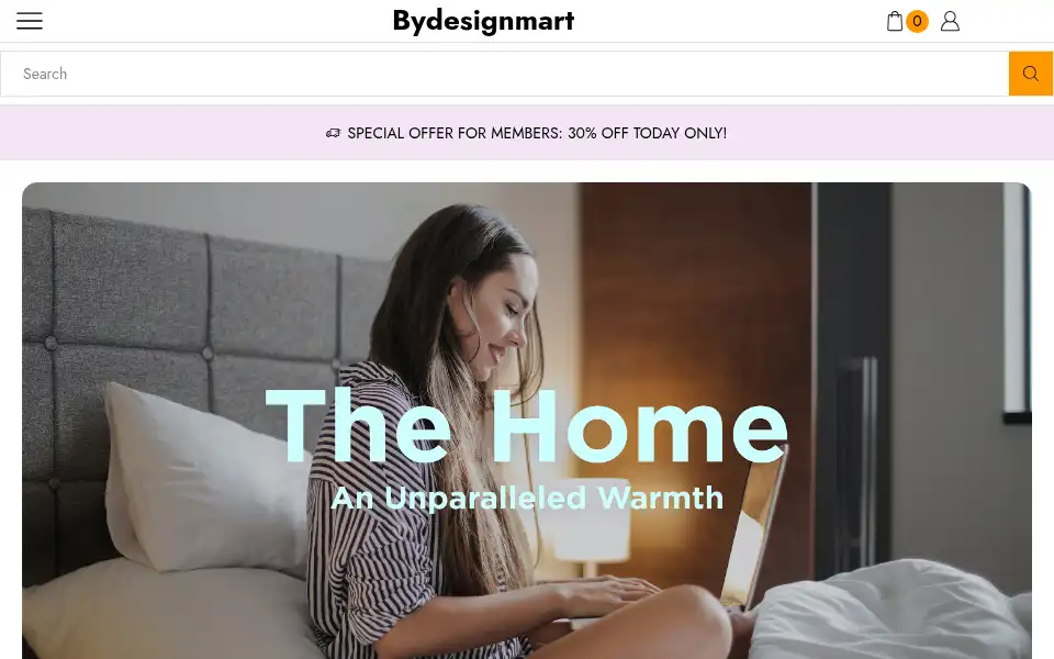 Screenshot of bydesignmart.com