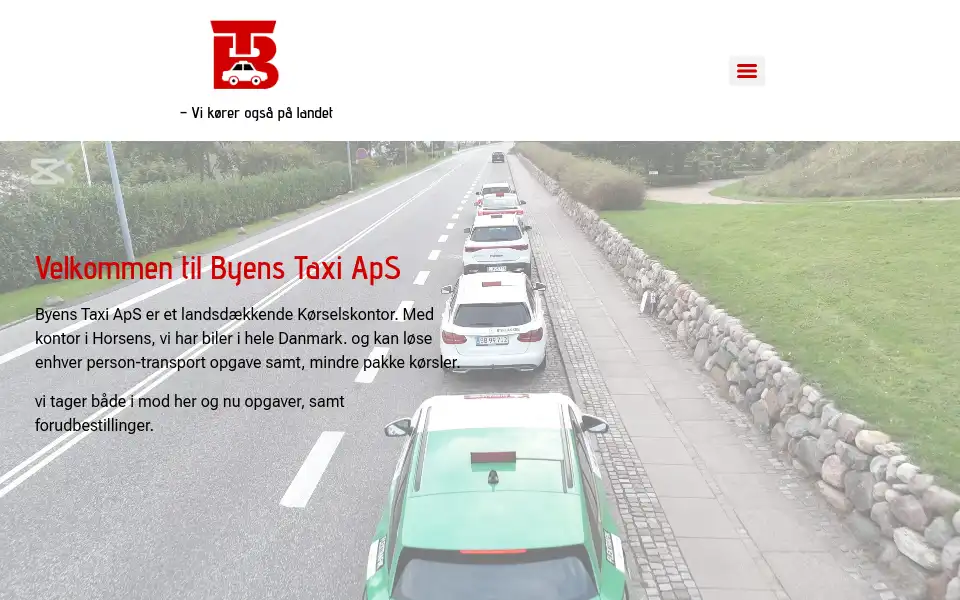 Screenshot of byenstaxi.com