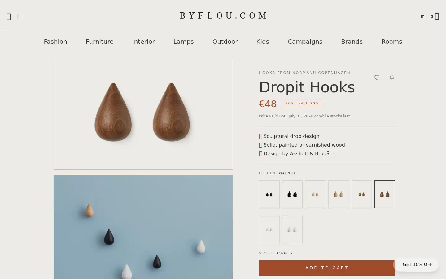 Screenshot of byflou.com