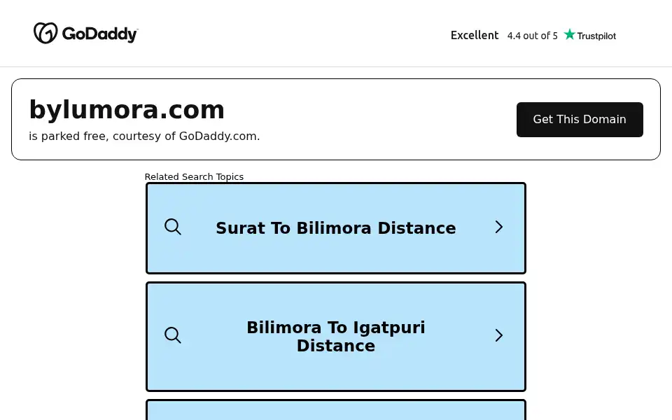 Screenshot of bylumora.com