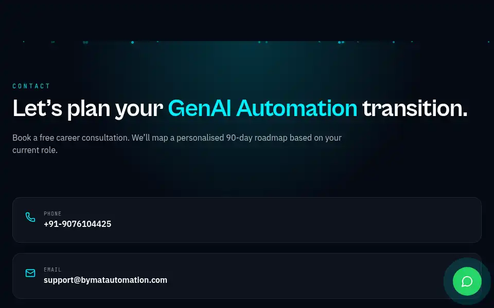 Screenshot of bymatautomation.com