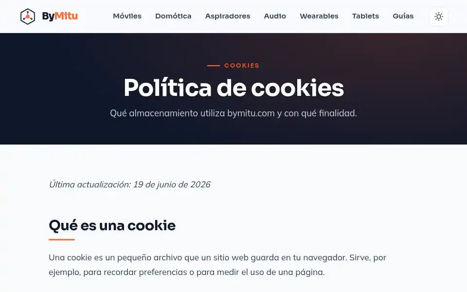 Screenshot of bymitu.com