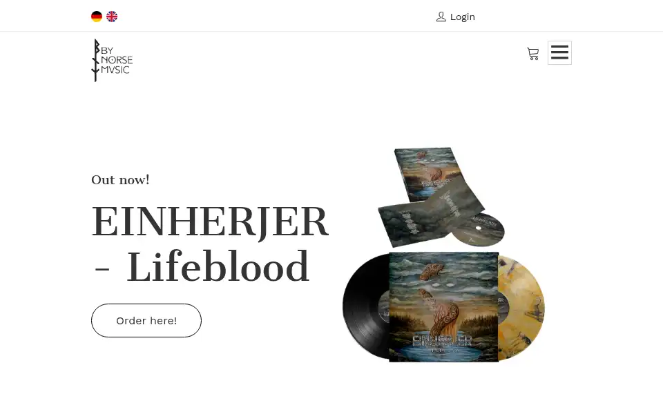 Screenshot of bynorsestore.com