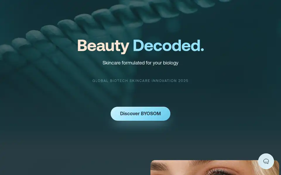Screenshot of byosom.com